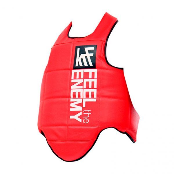 PETO PROTECTOR ACOLCHADO JUNIOR ROJO